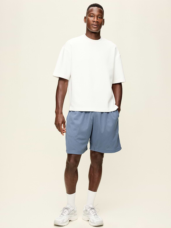 Baggy Mesh Shorts -- 9-inch inseam