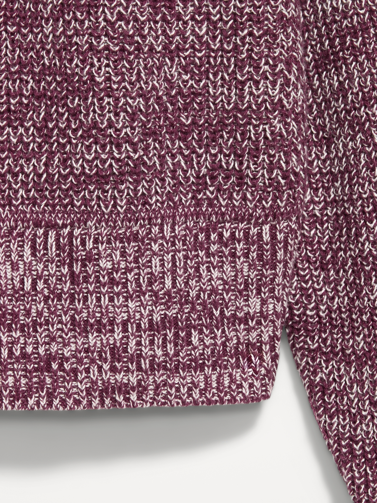 Seaside Cotton Shaker Oversized Half-Zip Sweater | Old Navy