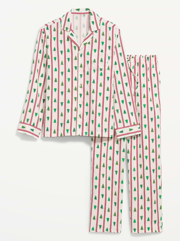 Image 3 of 3, Flannel Pajama Set for Men