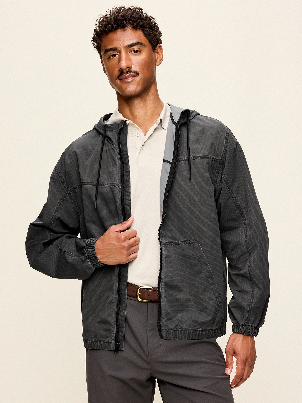 Oversized Washed Utility Jacket | Old Navy