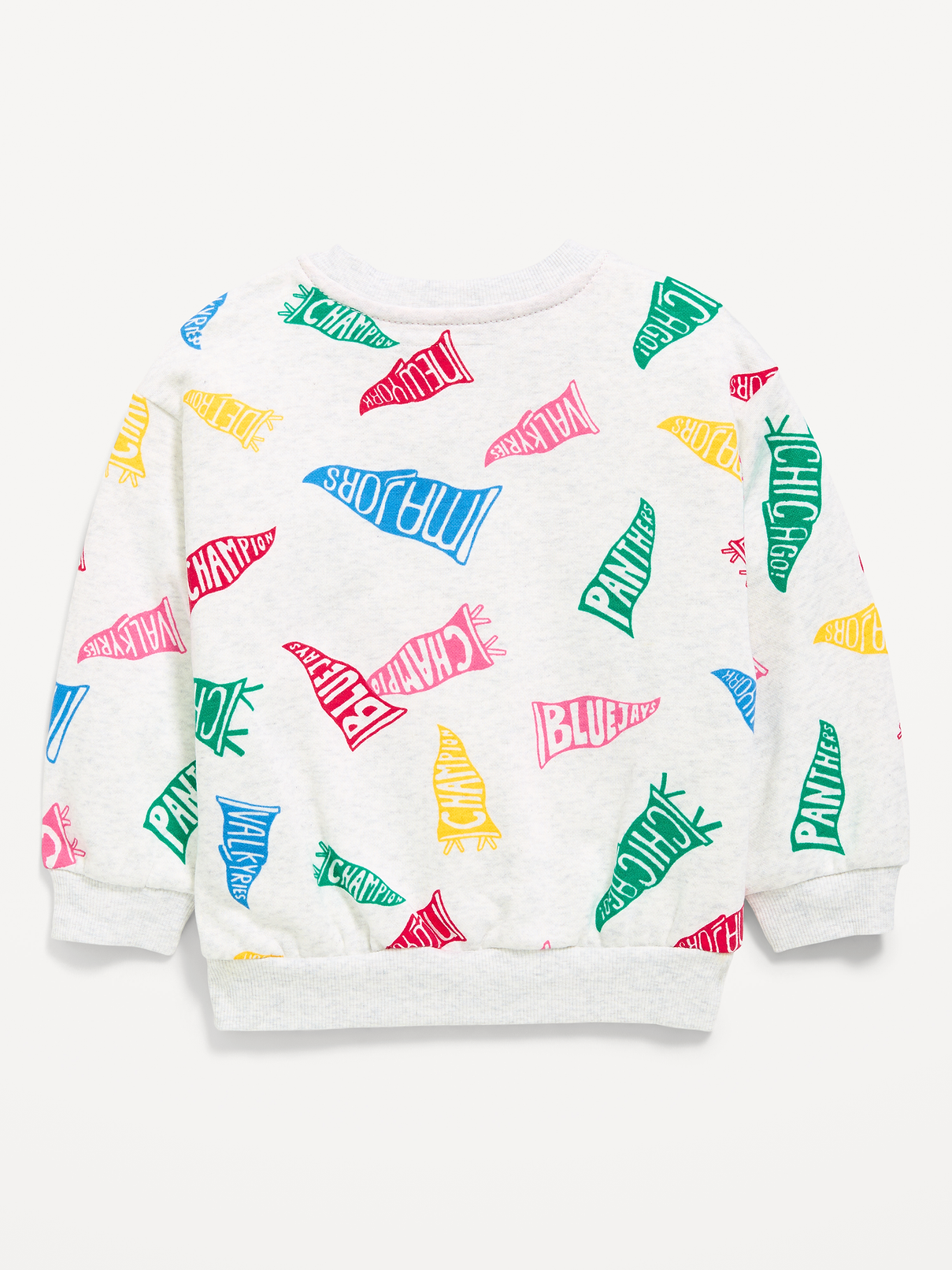 Image number 2 showing, Long-Sleeve Logo Graphic Sweatshirt for Toddler Girls