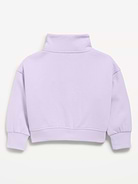 Image number 2 showing, Dynamic Fleece Quarter-Zip Pullover Sweatshirt for Toddler Girls