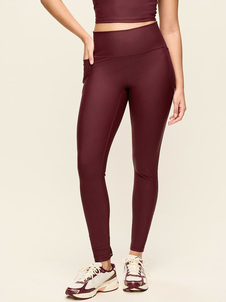 Image number 6 showing, Extra-High Waisted PowerSoft Boundless Full-Length Pocket Leggings