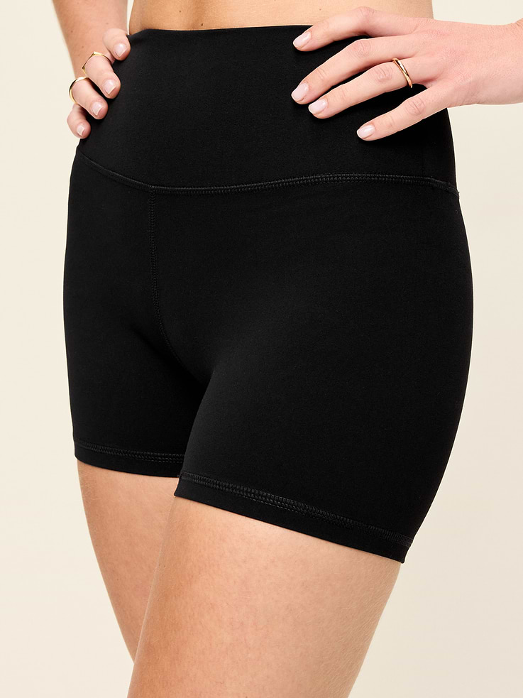 Image number 3 showing, High-Waisted StudioSmooth Biker Shorts -- 4-inch inseam