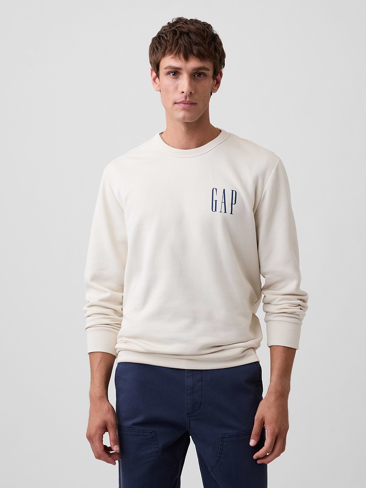Image number 1 showing, Gap Logo Crewneck Sweatshirt