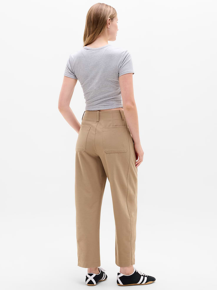 Image number 6 showing, Skyline High Rise Barrel Leg Pant
