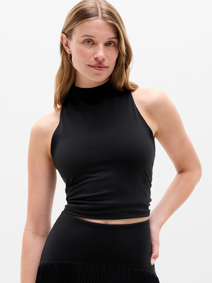 Image number 1 showing, BodyMove Mock Neck Tank