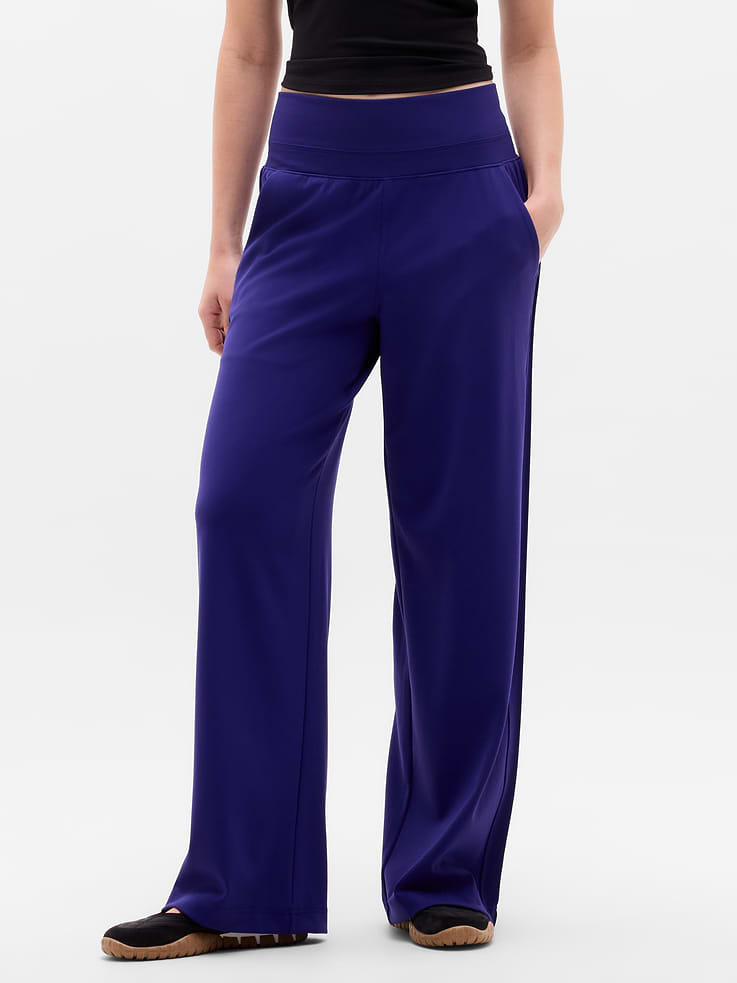 Image number 2 showing, Venice Pintuck High Rise Wide Leg Pant