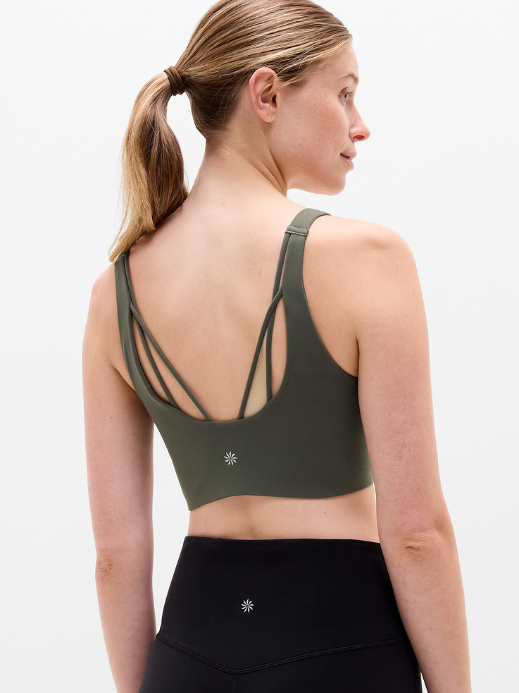 Image number 3 showing, Perfect Form Strappy Longline Bra A-C