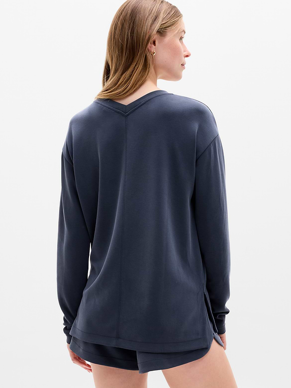 Seasoft V Neck Sweatshirt