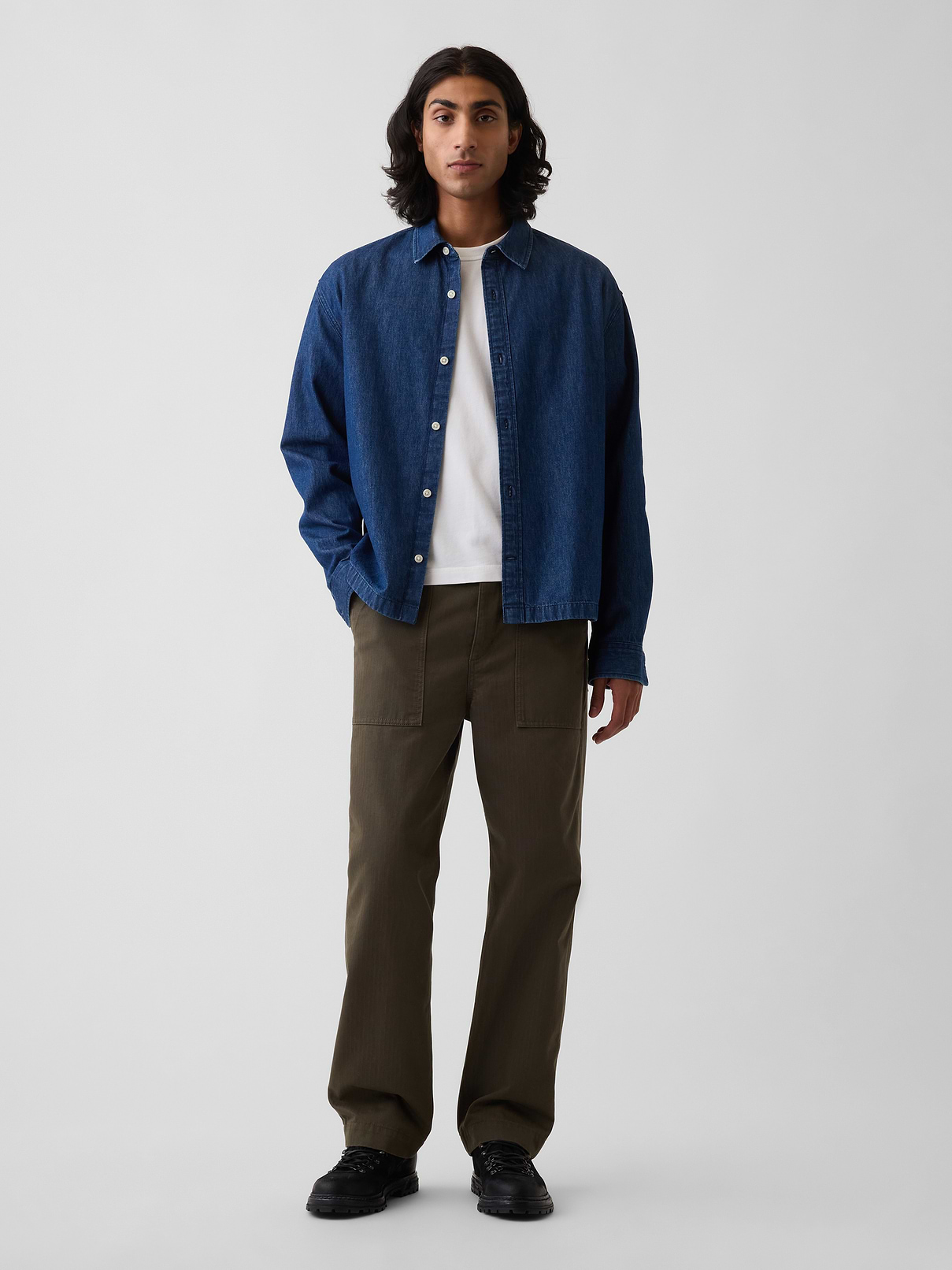 Herringbone '90s Loose Pants | Gap