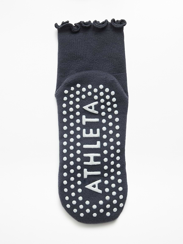 Ruffle Grip Sock