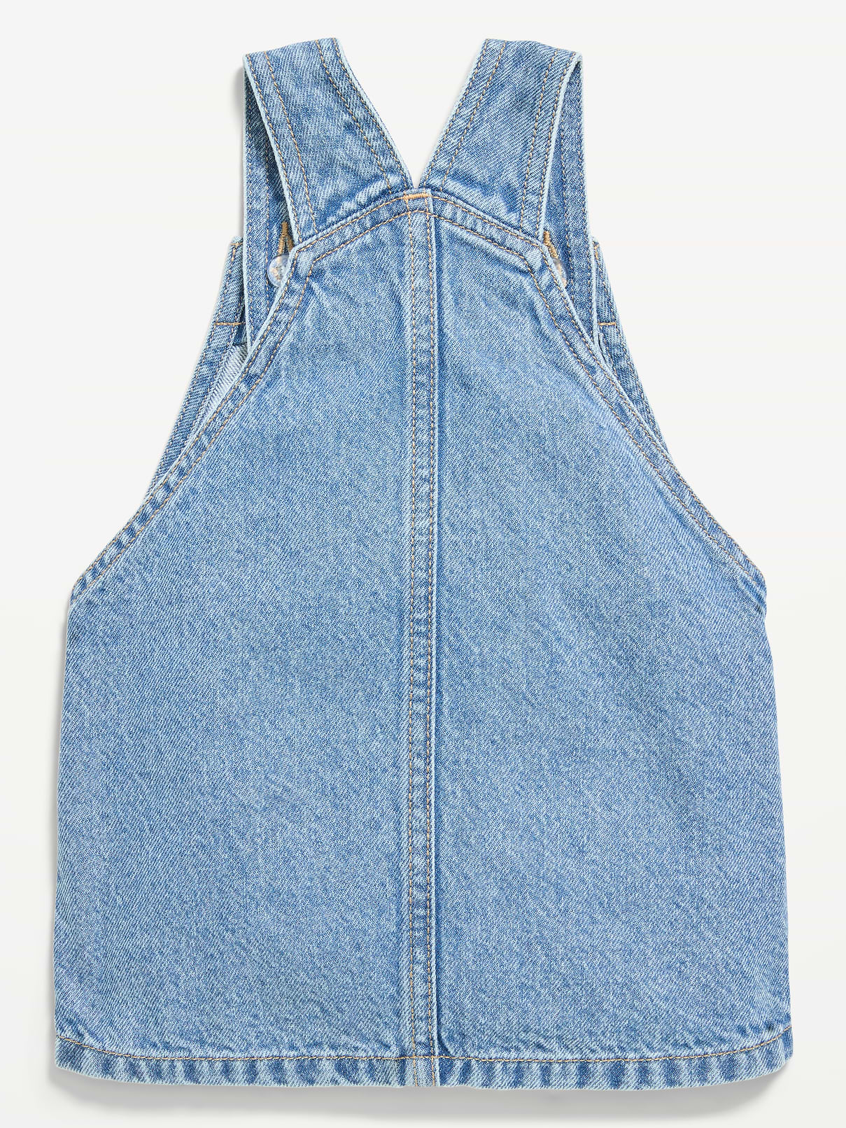 Image number 3 showing, Printed Denim Skirtall Dress for Baby