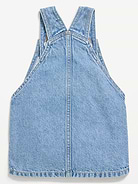 Image number 3 showing, Printed Denim Skirtall Dress for Baby