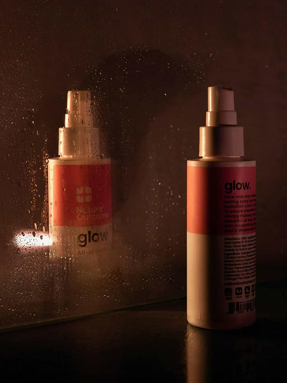 Natural Outcome Glow All-nighter Setting Spray