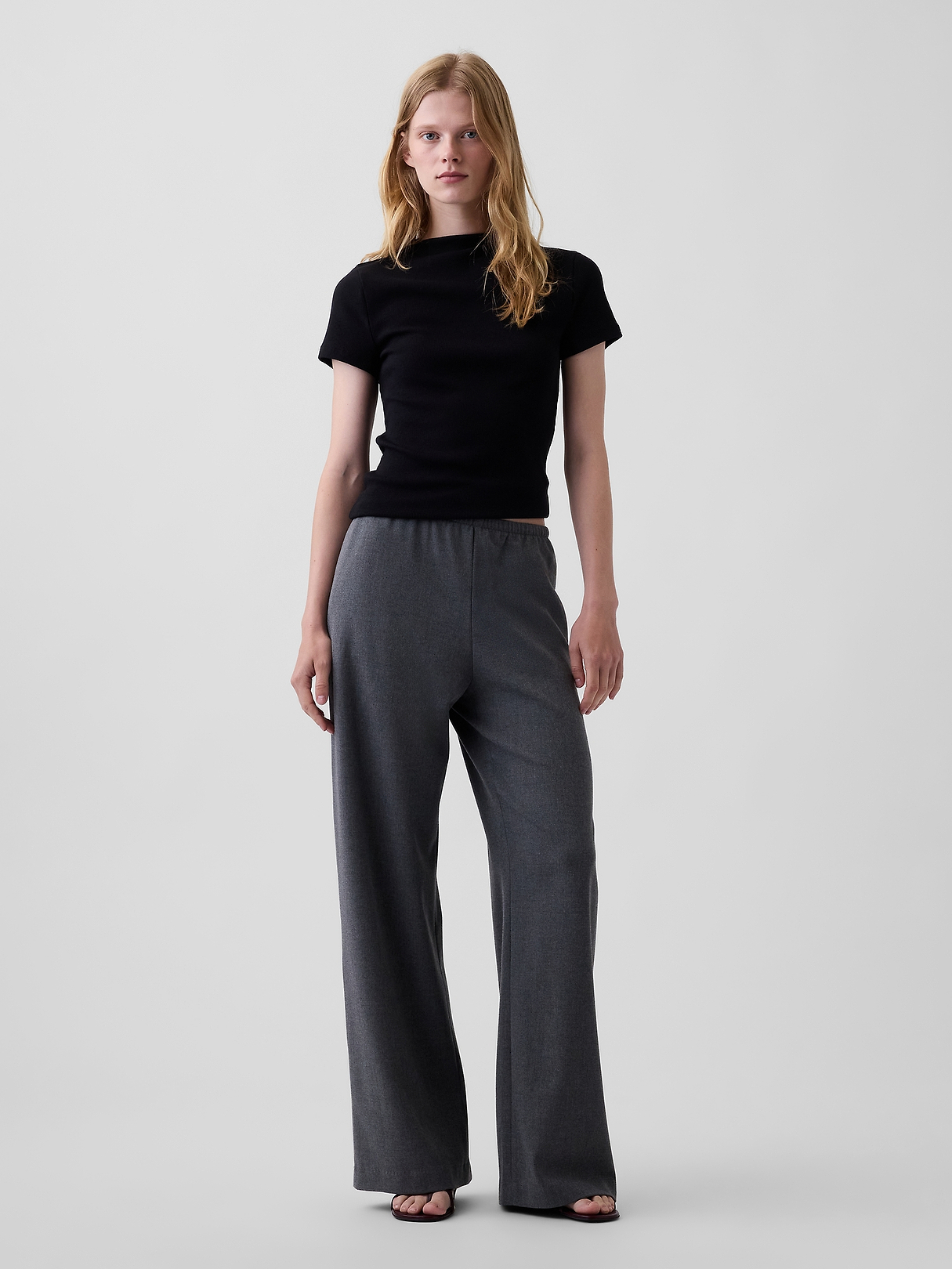 Easy Wide-Leg Pants | Gap
