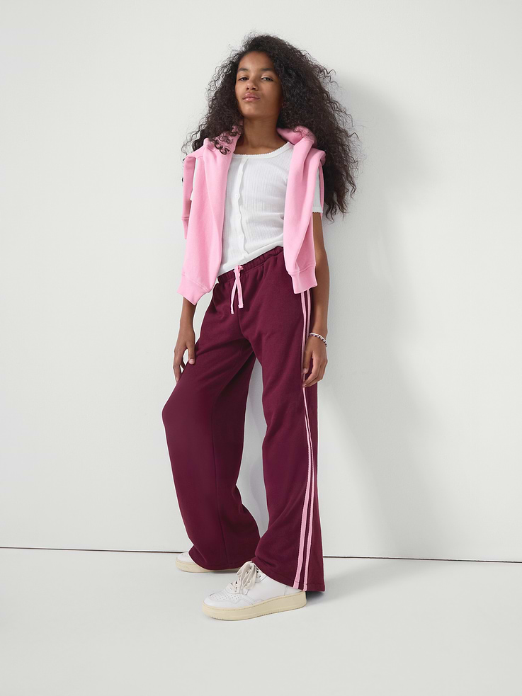 Image number 4 showing, Kids Relaxed French Terry Track Pants