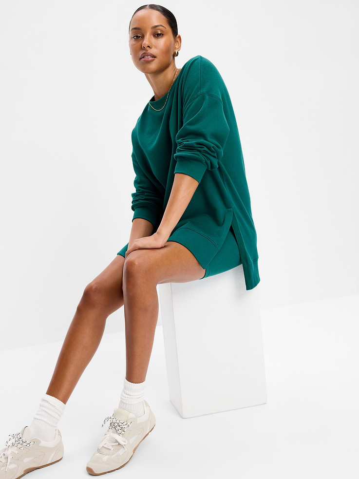 Image number 3 showing, SoComfy Relaxed Tunic Sweatshirt