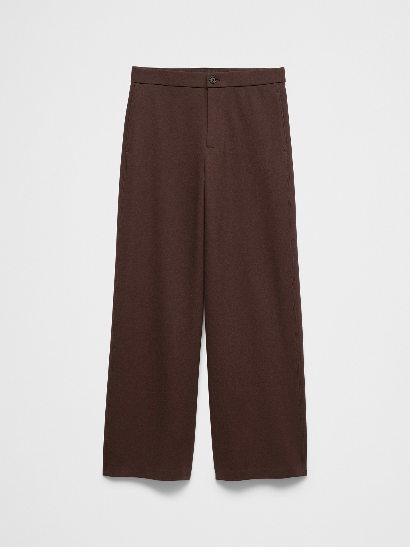 Image number 4 showing, Wide-Leg High-Rise Ponte Pant