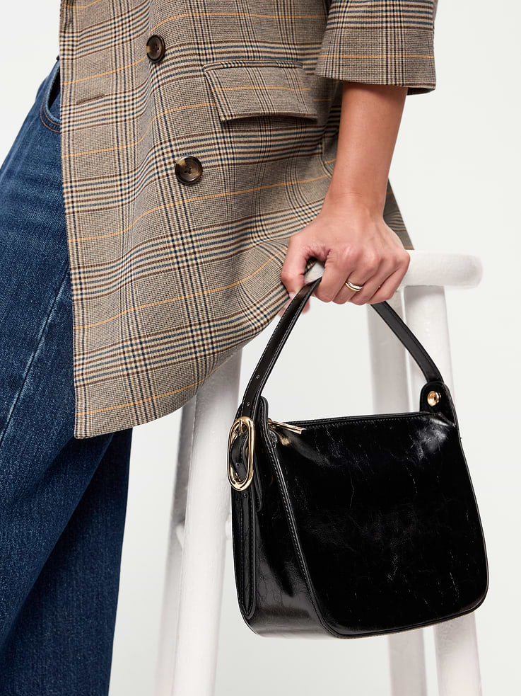 Image number 2 showing, Faux-Leather Convertible Bracelet Bag