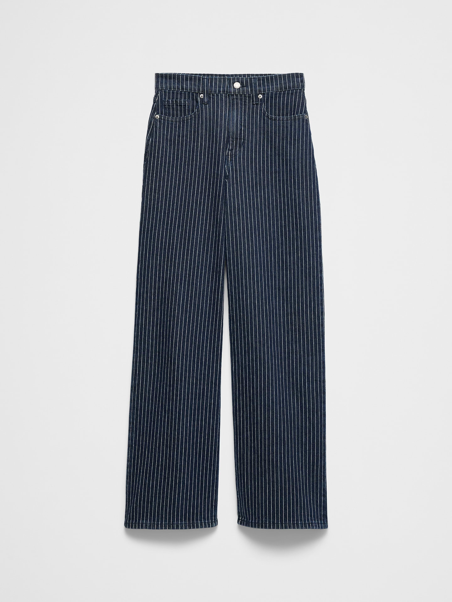Image number 4 showing, Wide-Leg High-Rise Jean
