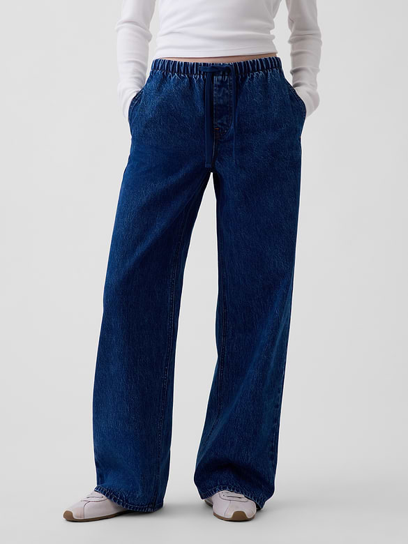 Low Rise '90s Loose Easy Jeans
