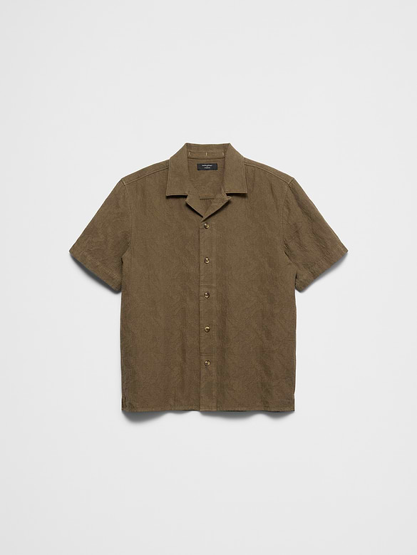 Standard-Fit Coastal Resort Shirt