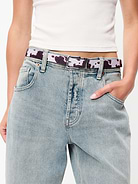 L'image numéro 2 présente Ceinture classique en poils de poney