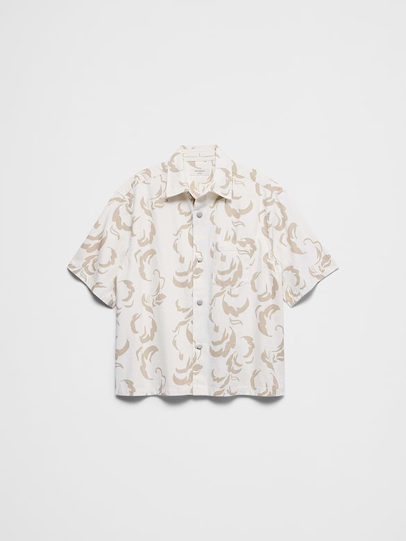 Relaxed-Fit Denim Shirt
