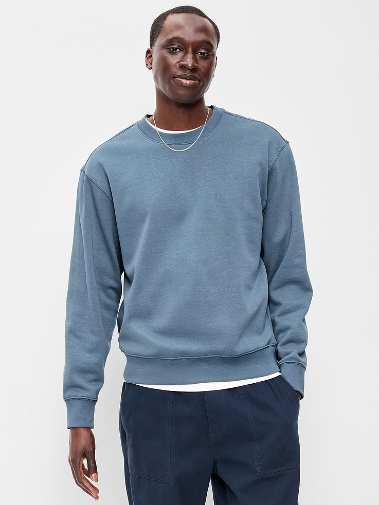 Image number 1 showing, Loose Rotation Crew-Neck Sweatshirt
