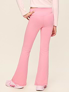 Image number 2 showing, High-Waisted PowerChill Crossover Flared Leggings for Girls