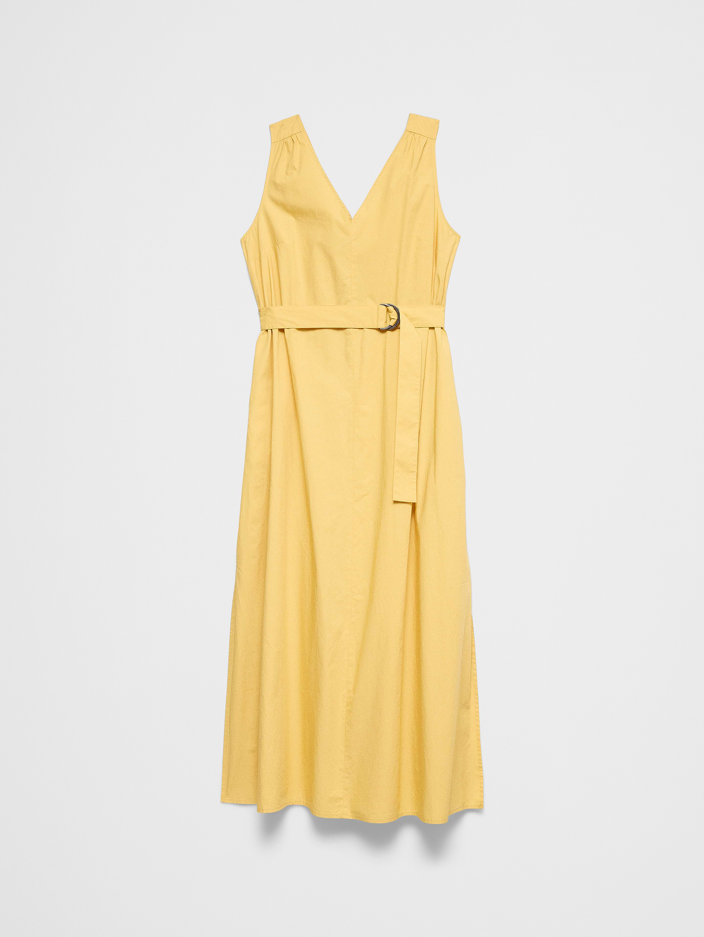 Image number 7 showing, Chambray Belted Maxi Dress