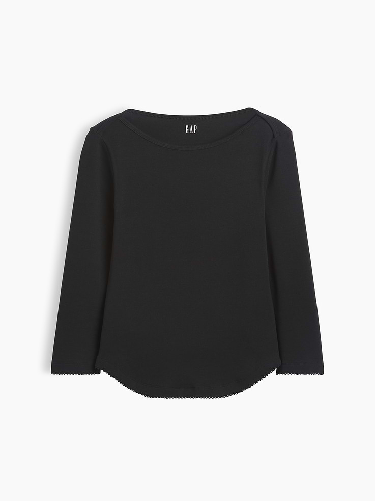 Image number 5 showing, Modern Boatneck T-Shirt