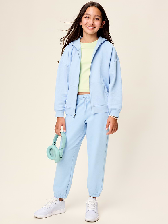 Favorite Fleece High-Waisted Jogger Sweatpants for Girls