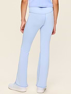 Image number 2 showing, High-Waisted PowerChill Crossover Flared Leggings for Girls