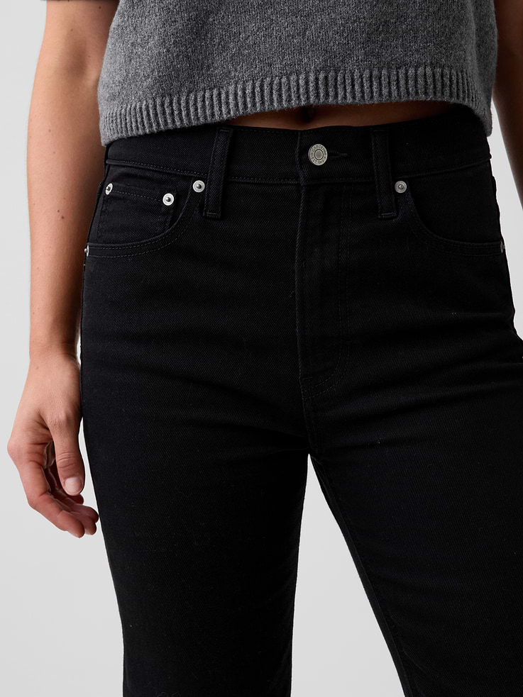 Image number 5 showing, High Rise ’90s Slim Straight Crop Jeans