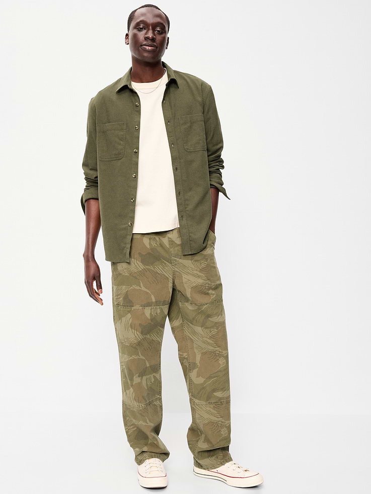 Image number 3 showing, Relaxed Long-Sleeve Flannel Pocket Shirt