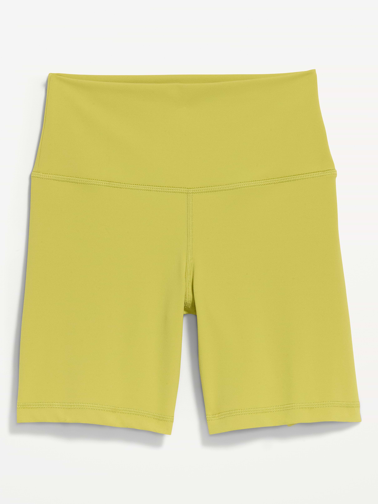 Image number 1 showing, High-Waisted StudioSmooth Biker Shorts -- 6-inch inseam