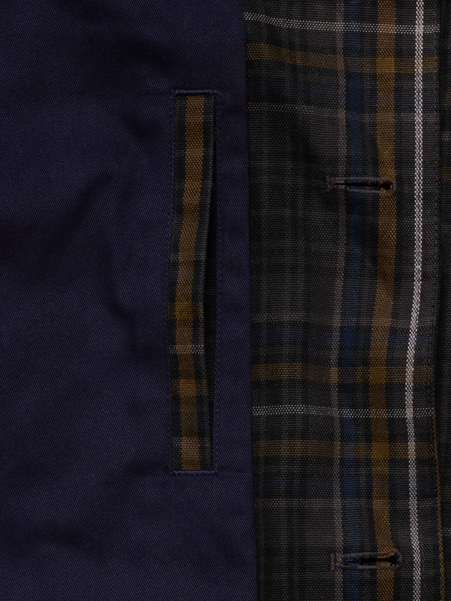 Image number 6 showing, Plaid Chore Coat with Corduroy Collar