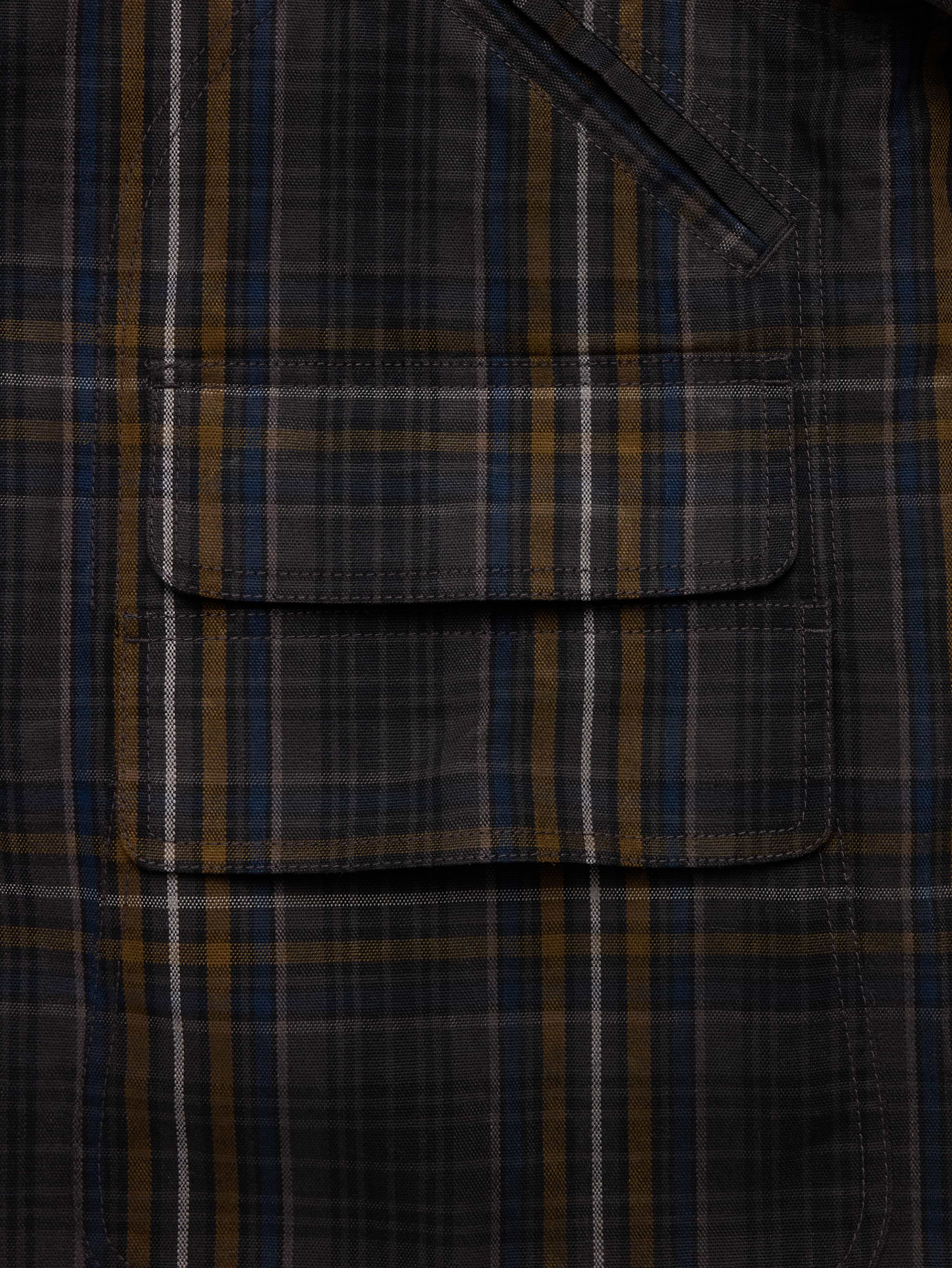 Image number 7 showing, Plaid Chore Coat with Corduroy Collar