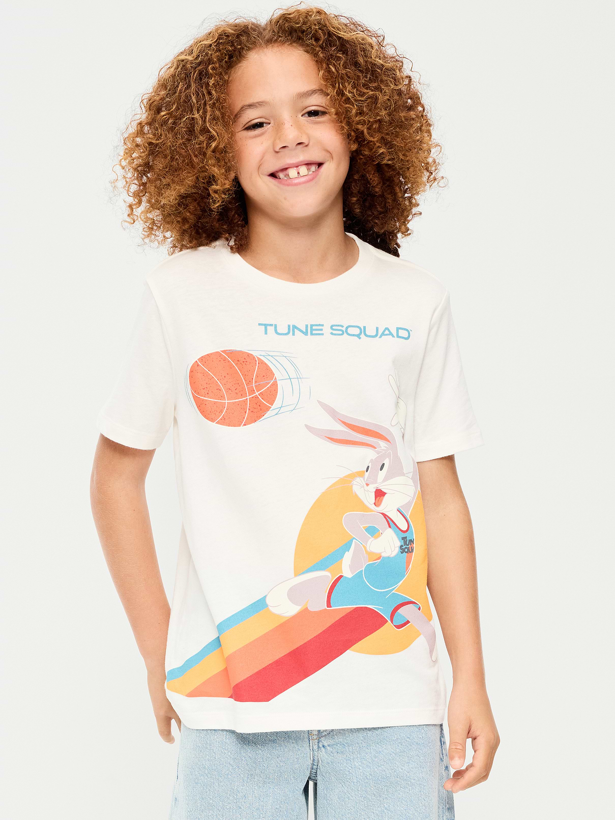 Image number 1 showing, Tune Squad™ Gender-Neutral Graphic T-Shirt Kids