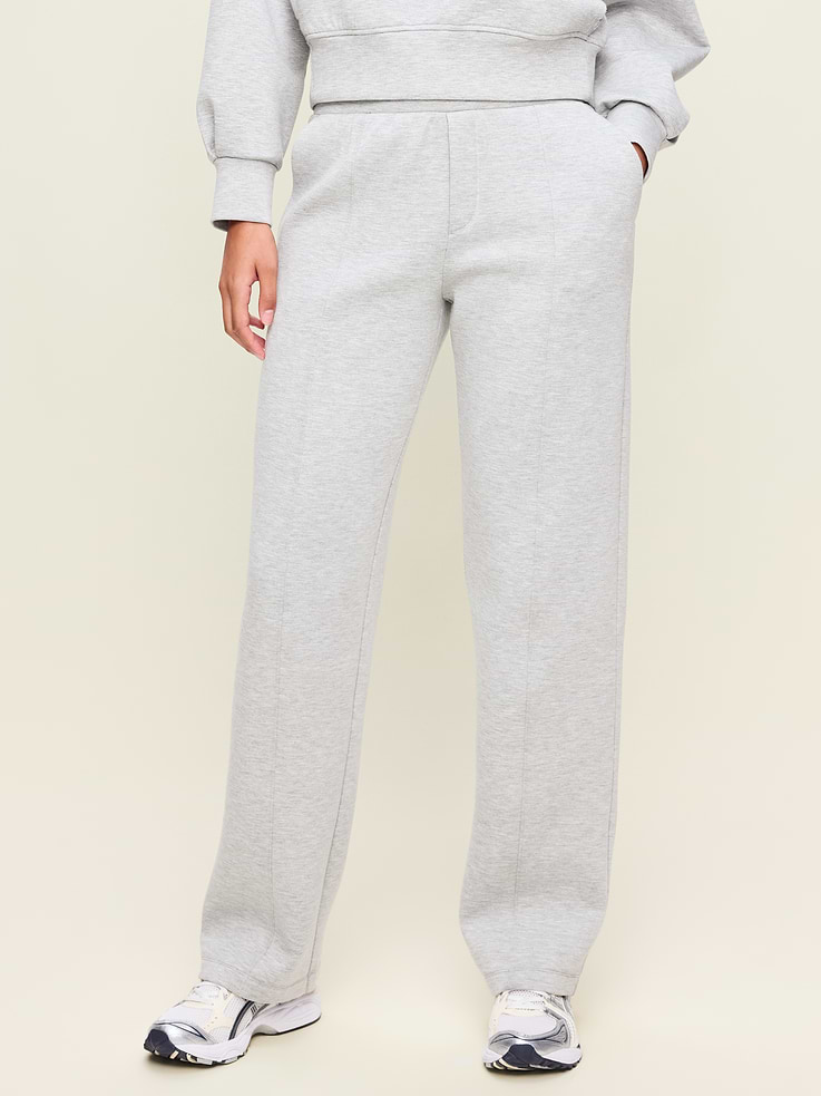 Image number 1 showing, High-Waisted Bounce Fleece Trouser Sweatpants