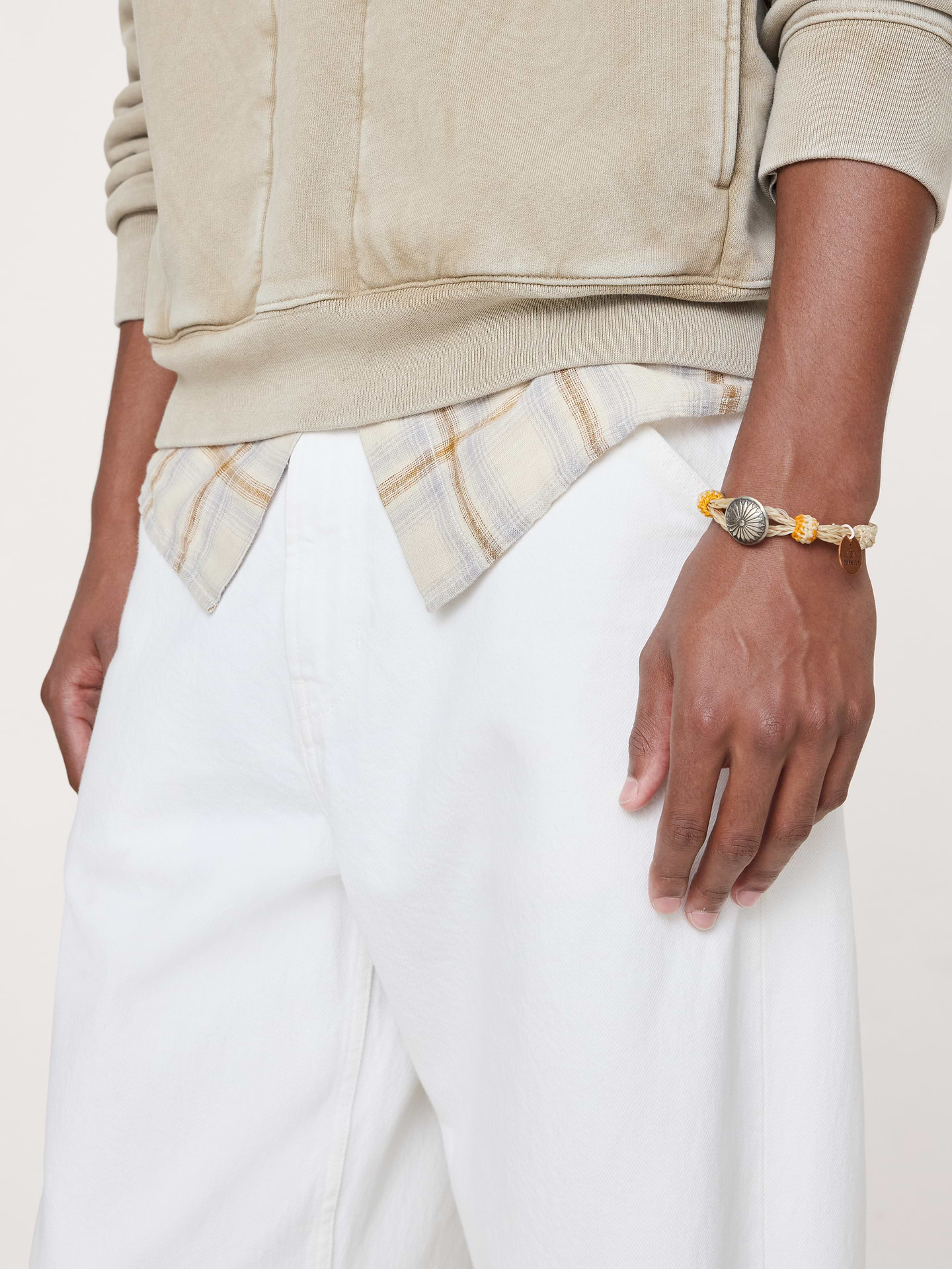 Image number 4 showing, Concho Bracelet by Chamulas