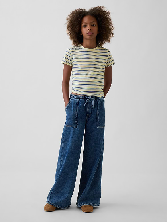 Kids Low Rise Easy Baggy Jeans