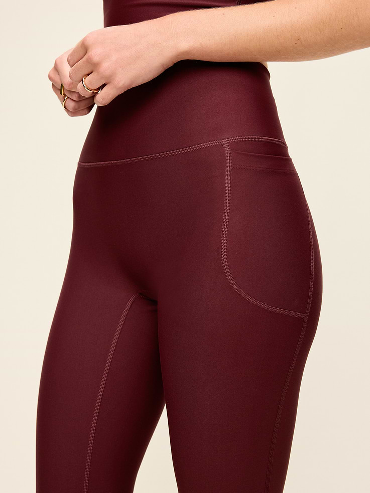 Image number 5 showing, Extra-High Waisted PowerSoft Boundless Full-Length Pocket Leggings