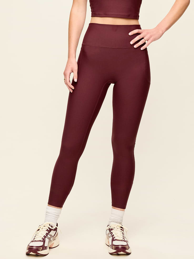 Image number 1 showing, Extra-High Waisted PowerSoft Boundless Full-Length Pocket Leggings