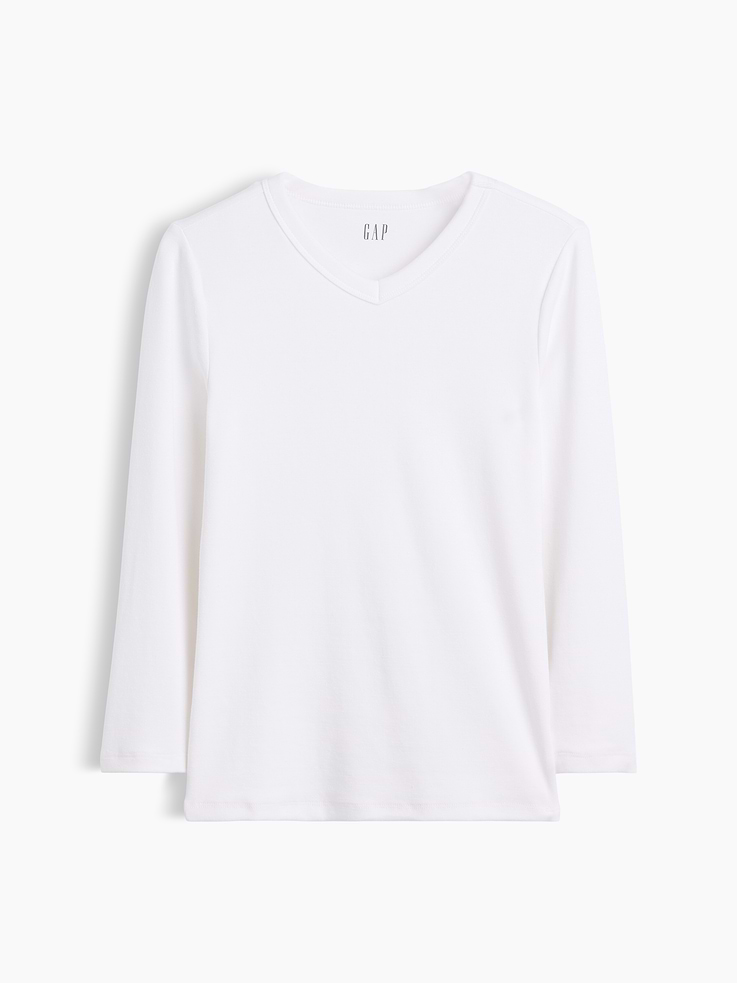 Image number 5 showing, Modern High V-Neck T-Shirt