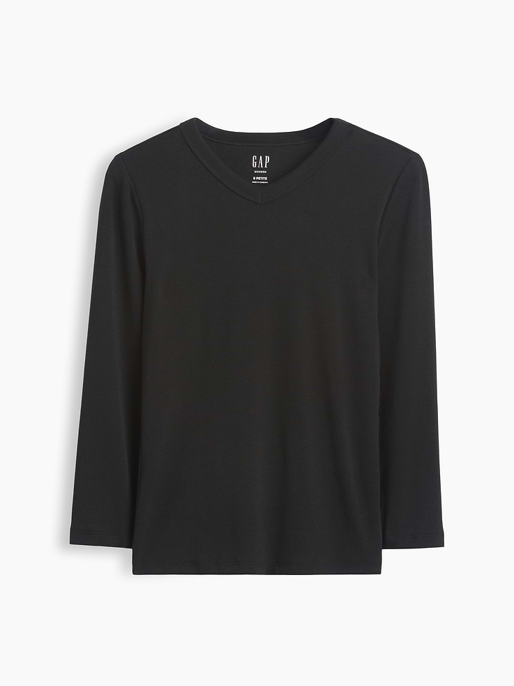 Image number 5 showing, Modern High V-Neck T-Shirt