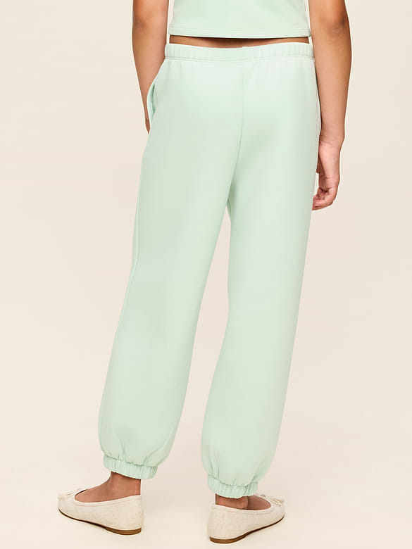 High-Waisted Bounce Fleece Jogger Sweatpants for Girls