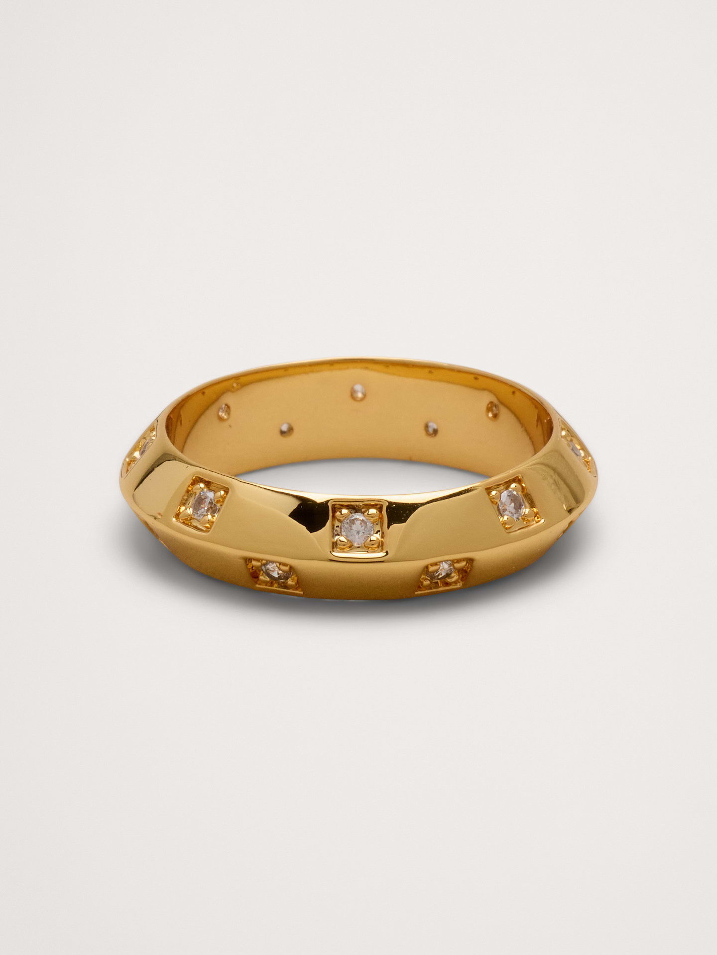 Image number 1 showing, Sharp-Edge Gem Ring